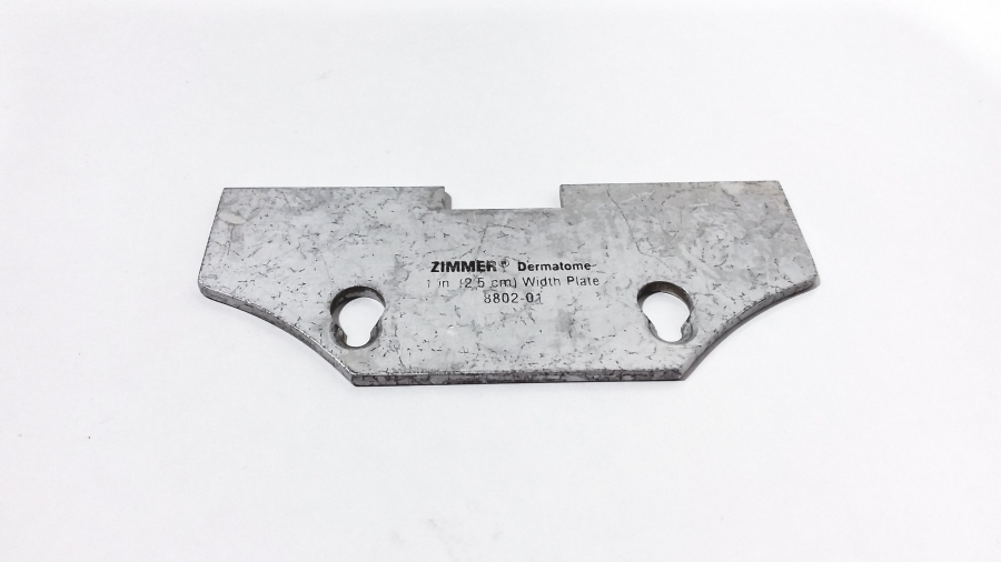 Zimmer Width Plate 1&quot;