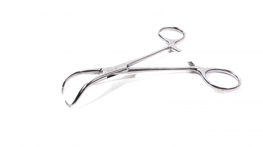 Jarit BackHaus Towel Forcep, 5 1/4" (133mm), Matte