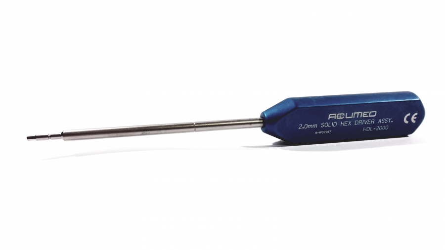 Acumed Solid 2.0mm Hex Driver