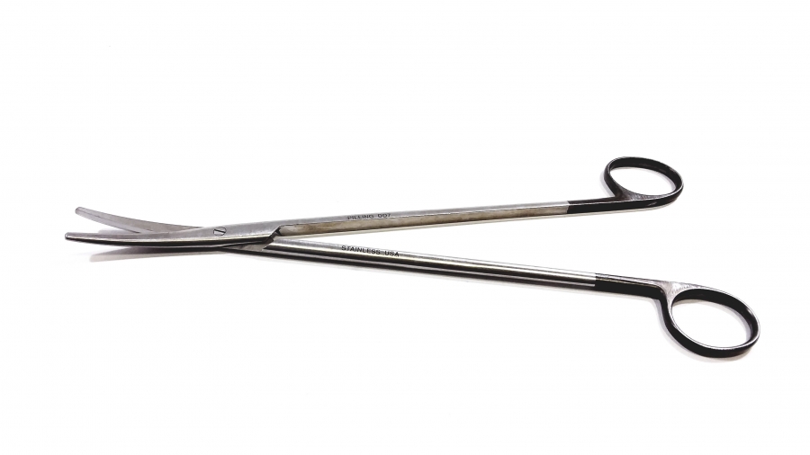 Pilling DeBakey Metzenbaum Scissor, Curved, 9 1/8&quot; (230 mm)