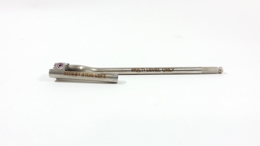 Zimmer Single Barrel Fixed Angle Drill Guide, Left