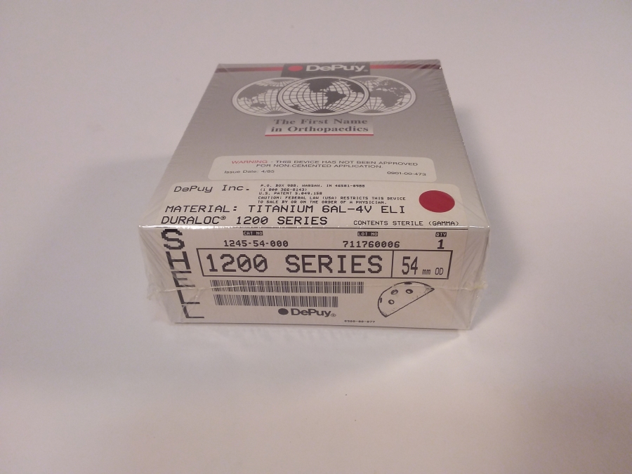 DePuy Duraloc 1200 Series 54 mm Outside Diameter