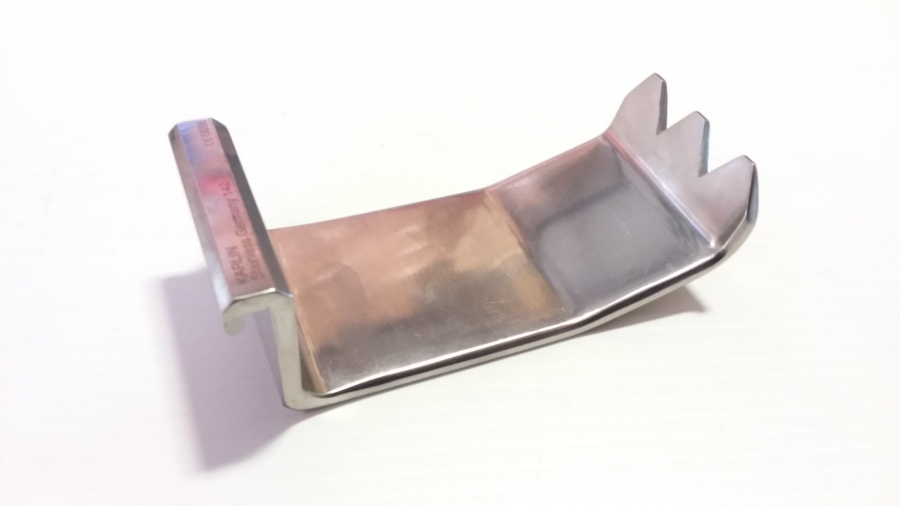 Karlin Crank Frame Retractor Blade Left and Right Offset 2 x 4 inches