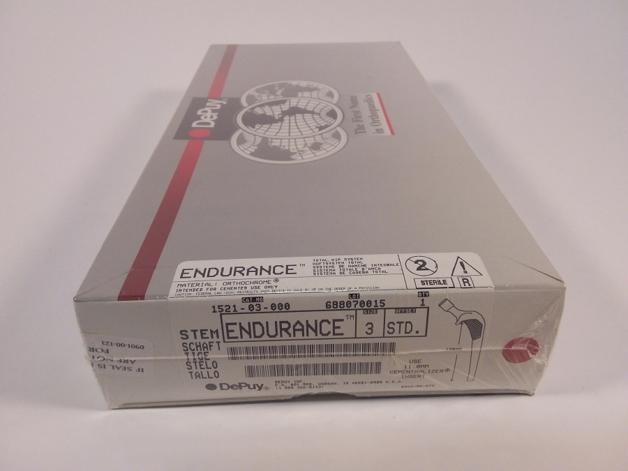 DePuy Endurance Size 3 Std Offset
