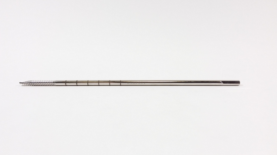 Richards Skeltal Traction Pin, Half Pin w/ Cove Point. 200mm, Overall Length, 35mm Thread Length, 5mm Diameter