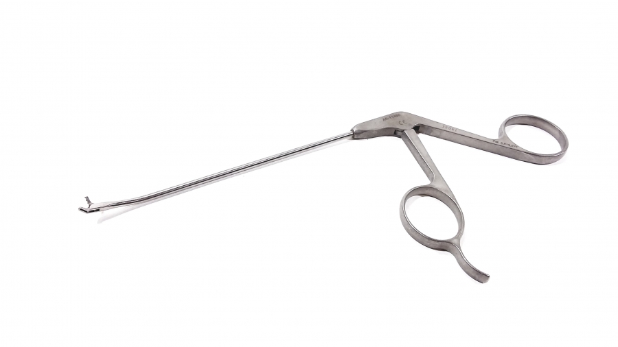Arthrex Slender Punch, Angled Tip, 45° Left, 15° Left Curved Shaft