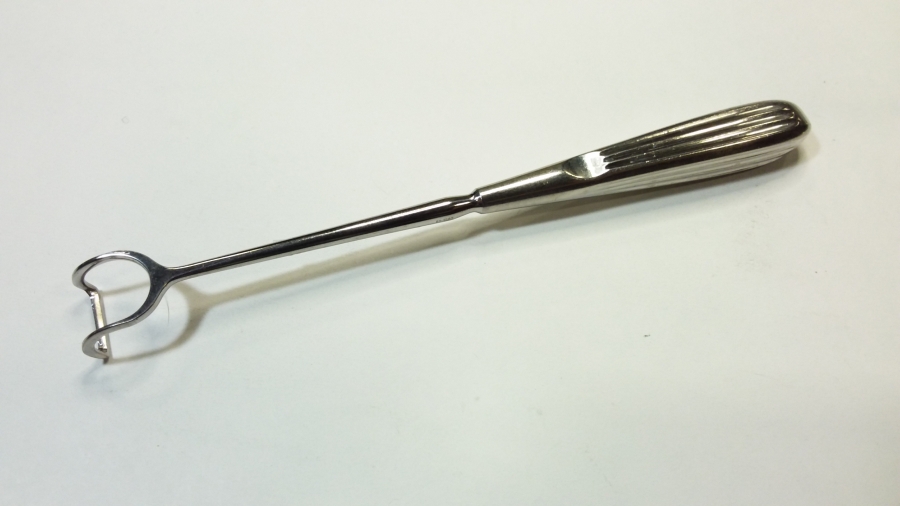 Jarit Barnhill Adeniod Curette Size 4. 18.5mm Cutting Edge, 8 1/2&quot; (216mm)