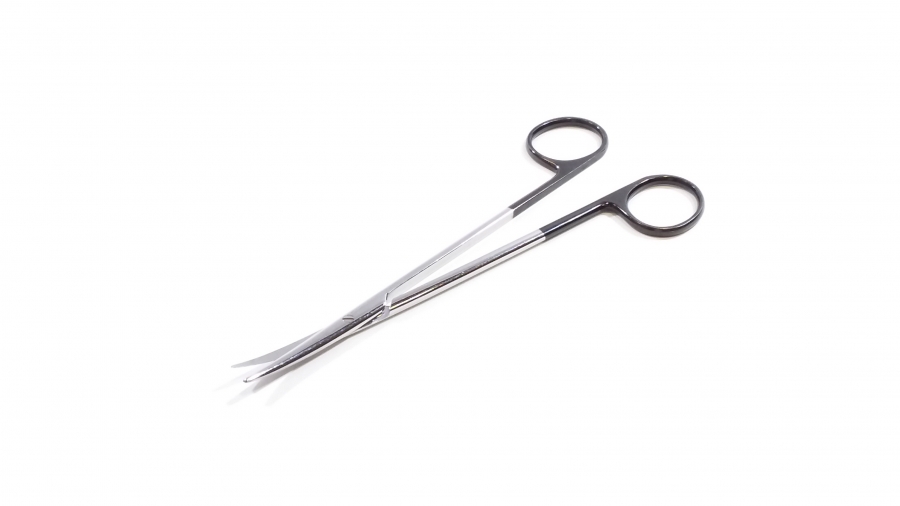 Jarit Supercut Metzenbaum Scissors, serrated edges