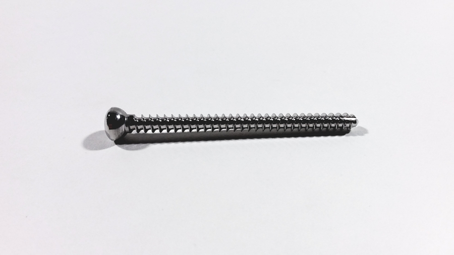 DePuy 4.5mm Self-Tapping Corticial Screw, Full Threaded, 60mm (2 23/64&quot;) Length