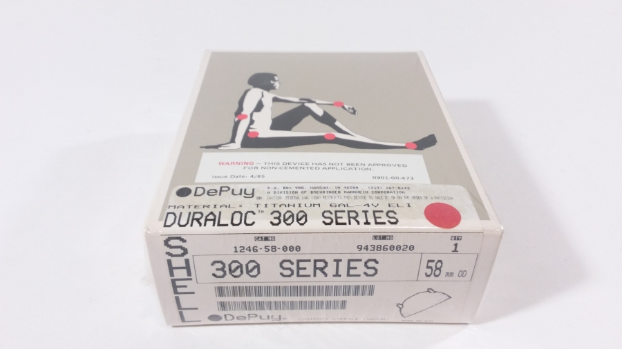DePuy Duraloc 300 Series 58 mm Outside Diameter