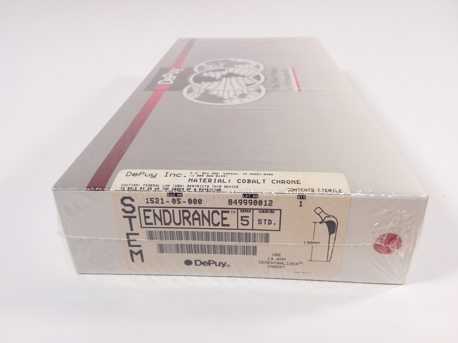 DePuy Endurance Size 5 Std Offset