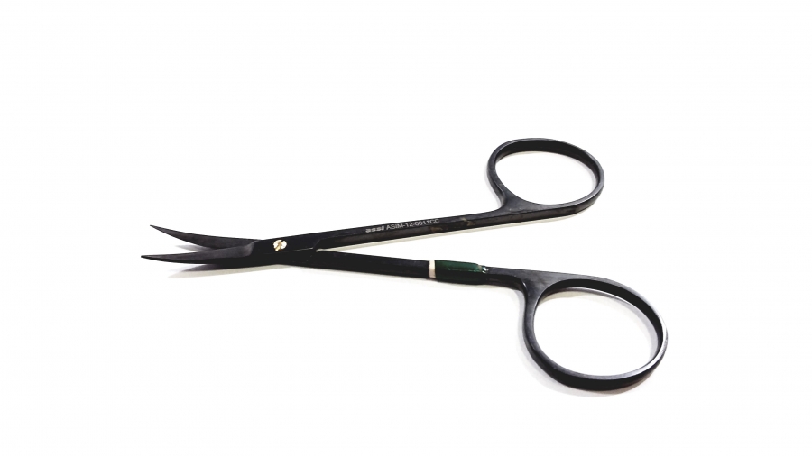 ASSI Scissors, Curved, 4 1/2"