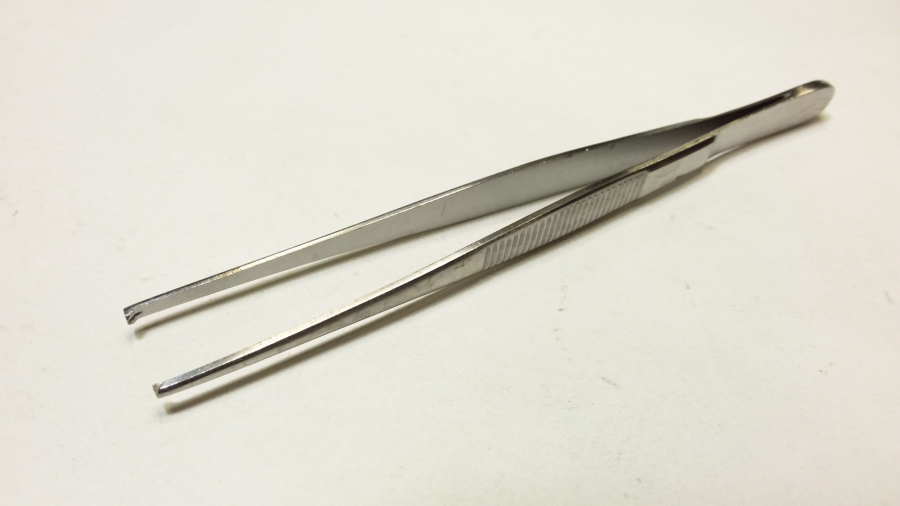 V. Mueller Tissue Forceps 1 x 2 Teeth 5 3/4&quot;