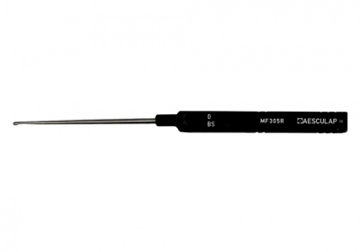 Aesculap Lumbar Bayonet Style Currette, Backward Straight, Size 0