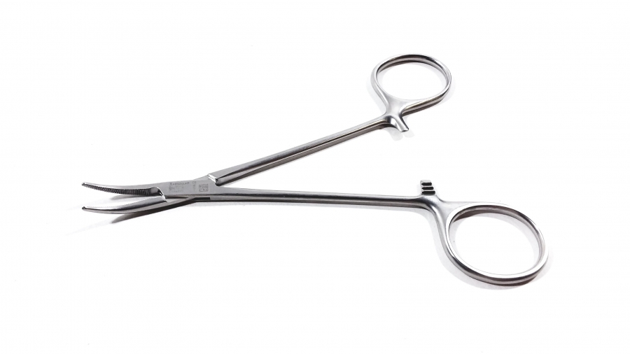 Aesculap Halsted Mosquito Forceps, Curved, 5&quot;