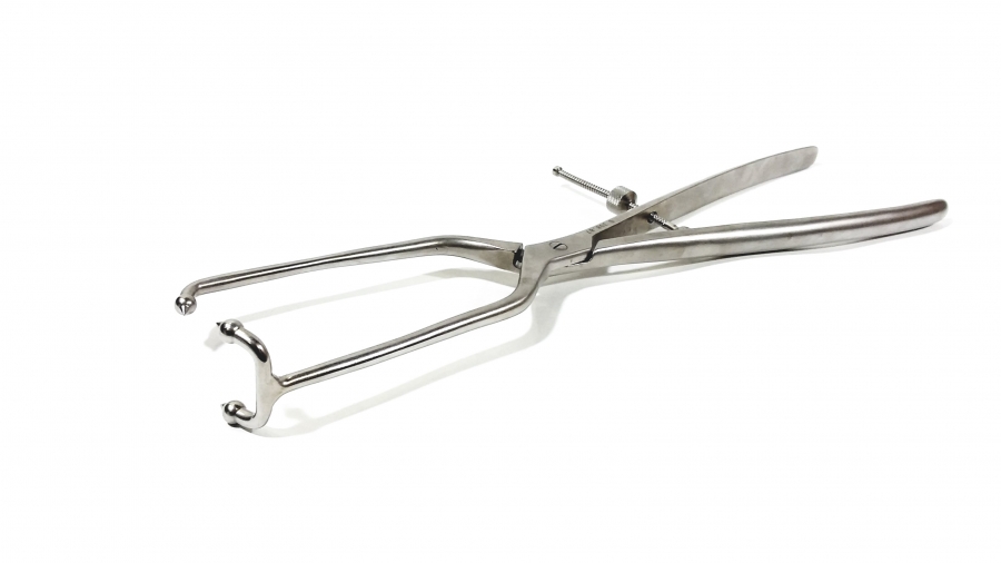 Synthes Pelvic Reduction Forceps w/ Three-Pointed Tips, Extra Large