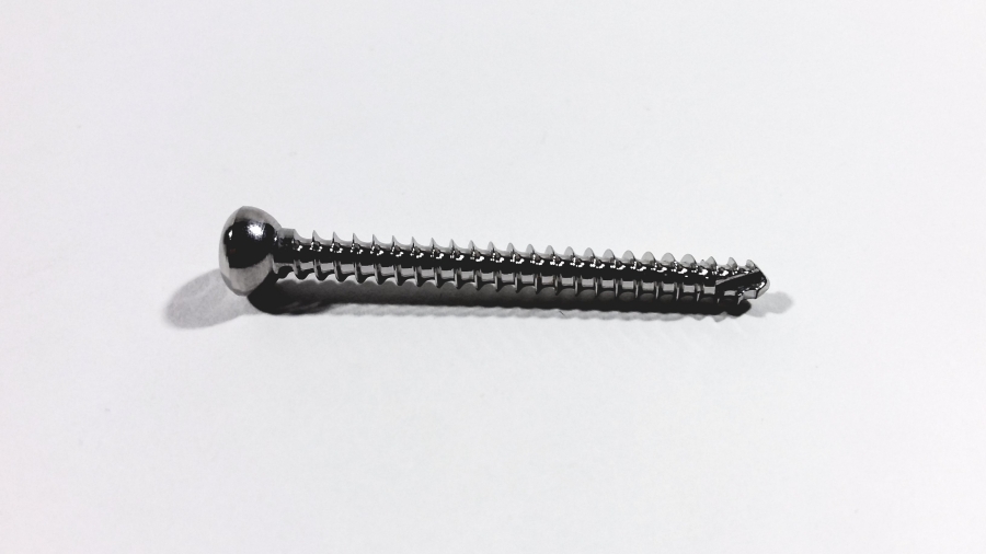 DePuy 4.5mm Self-Tapping Corticial Screw, Full Threaded, 48mm (1 57/64&quot;) Length