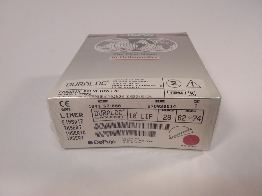 DePuy Duraloc 1200 Series 62 mm Outside Diameter