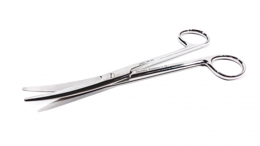 Jarit Mayo Scissors, Beveled Blades, Curved