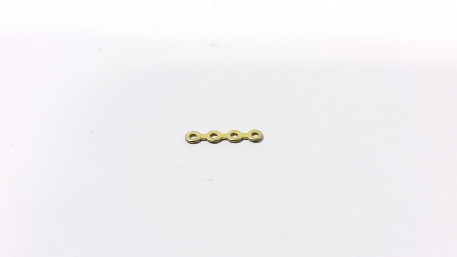 Stryker 1.2mm XS Fixation Plates 4 Holes Straight Plate