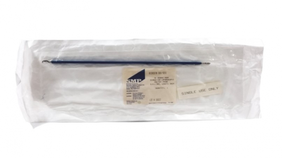SMP 90 Degree hook, Single-Use Laparoscopic, Cautery Probe