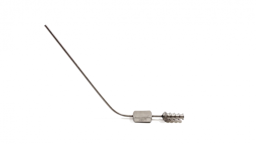 V.Mueller Frazier Suction Tube, Angled, 7FR, 3 7/8&quot; (98 MM)