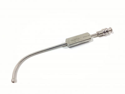 V. Mueller Frazier Suction Tube – Curved, 6 in