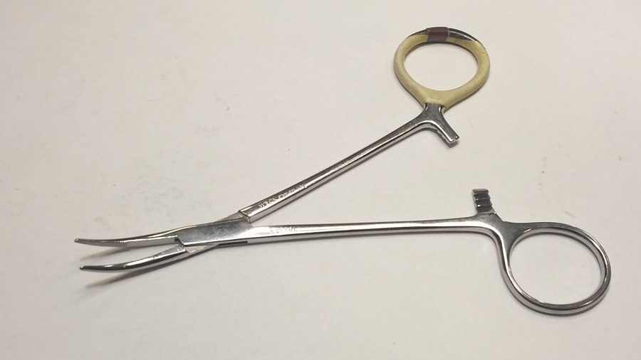 Weck Providence Hospital Forceps, Curved