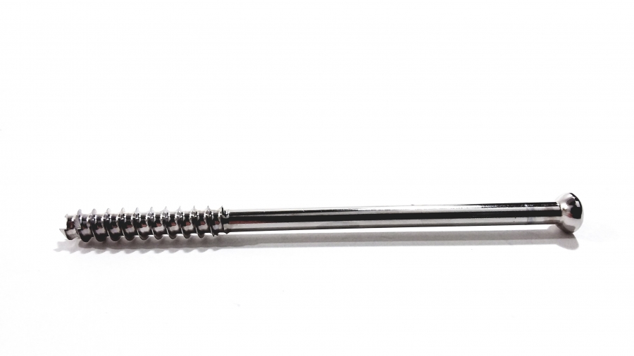 Zimmer 6.5 mm Cannulated Screw, 32 mm Thread, 100 mm Screw Length