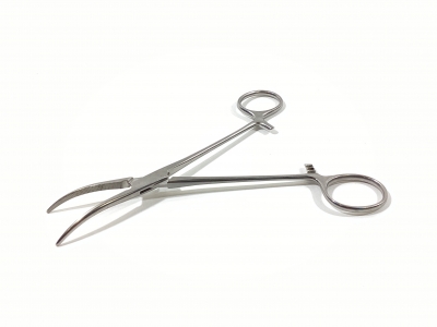 Aesculap Delicate Hemostatic Forceps (Curved Crile)