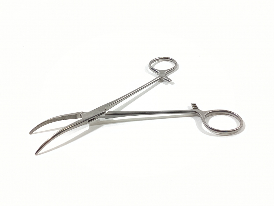 Aesculap Delicate Hemostatic Forceps (Curved Crile)
