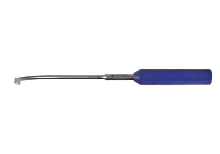 Stryker Blue Handle Curved Retractor