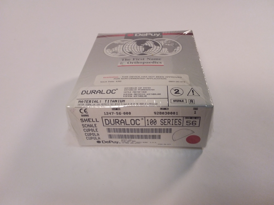DePuy Duraloc 100 Series 56 mm Outside Diameter