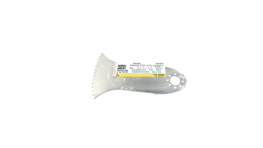Synthes Saw Blade 80 mm x 50 mm