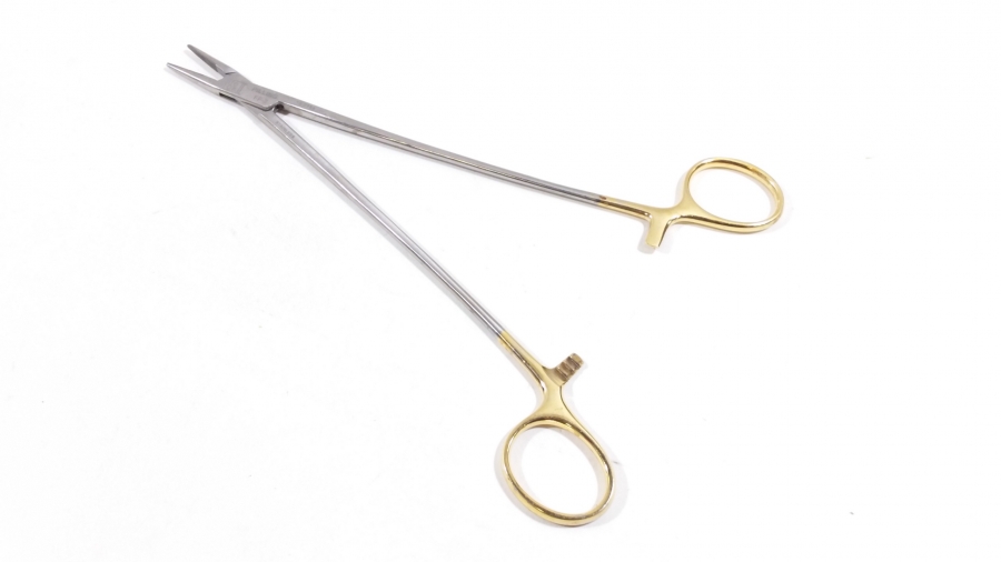 Pilling Crile‑Wood Needle Holder (Tungsten Carbide)