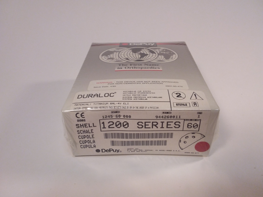 DePuy Duraloc 1200 Series 60 mm Outside Diameter