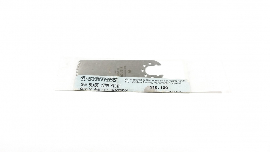 Synthes Saw Blade 27 mm Width