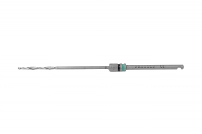 Synthes 1.5mm drill bit with stop, stryker j-latch, 18mm length 03.501.018