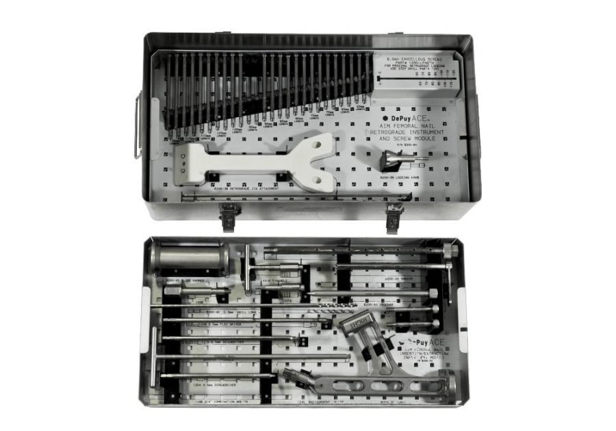 DePuy/Ace AIM Femoral Nail Retrograde Instrument and Screw Set