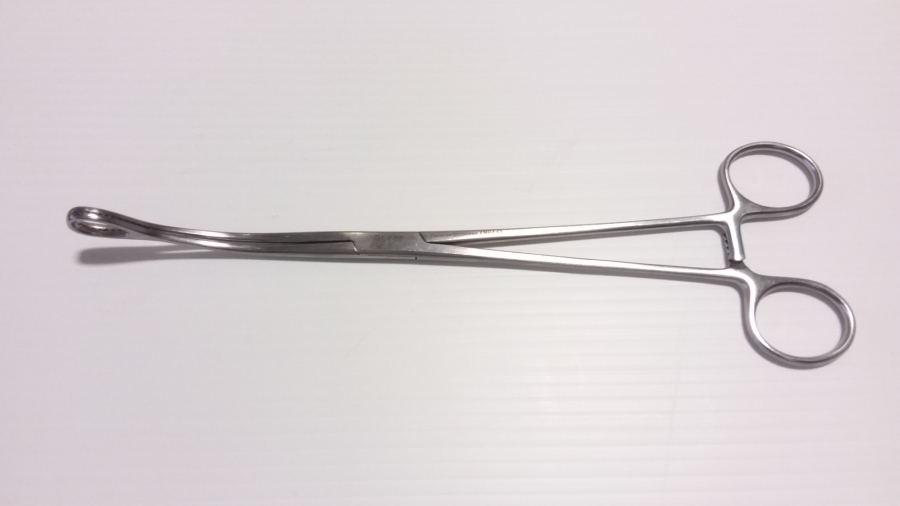 V. Mueller Foerster Sponge Forceps, Curved