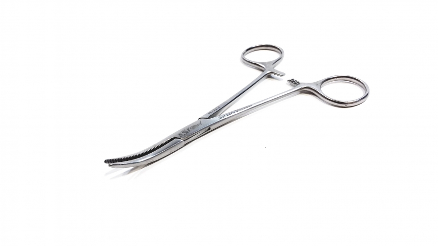 SSI Forceps, Crile Artery, Curved