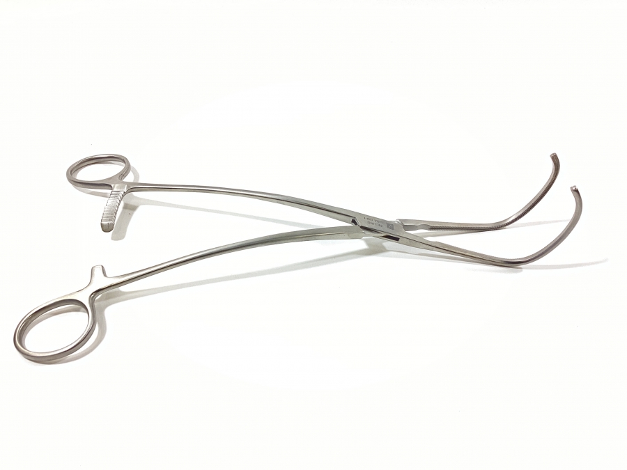 Pilling Long Curved Hemostatic Forceps/Clamp