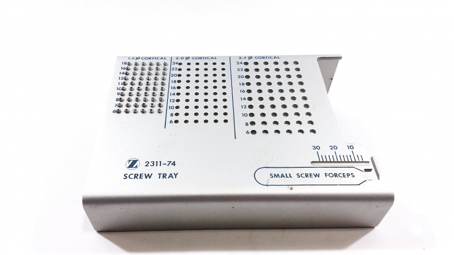 Zimmer Mini Fragment Screw Tray