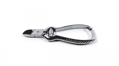 Jarit Nail Nipper 5-1/8&quot; (13cm), Concave Barrel Spring, Chrome Plated