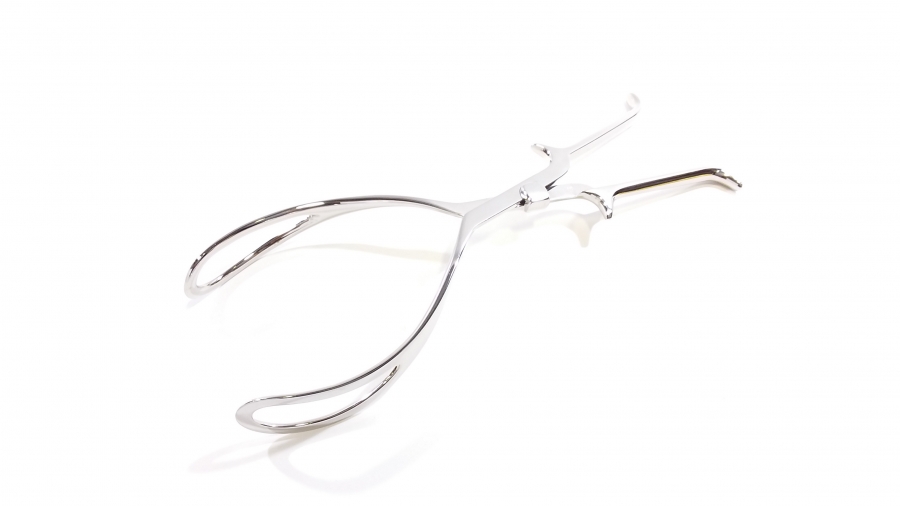 Jarit Kieland Obstetrical Forceps, Straight with locking feature, 16 1/4" (413 mm)
