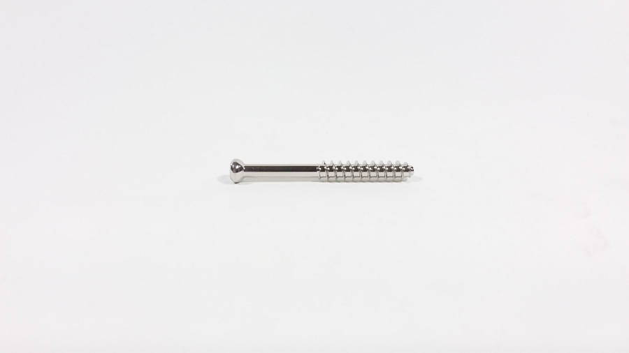 Synthes 7.0 mm Stainless Steel Cannulated Bone Screws, 32 mm Thread Length, 60 mm Total Length