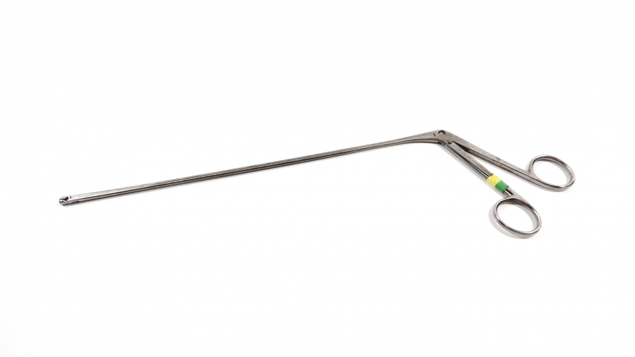 Pilling Jackson Laryngeal Cup Forceps, Straight, 4mm Diameter Jaw, Working Length 28mm