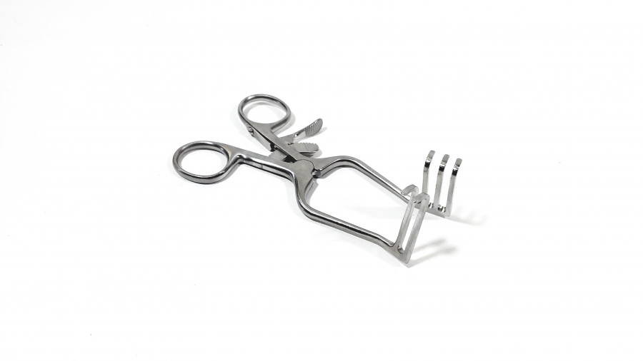 Innomed Chung Weitlaner Retractor 2 x 3 Prongs Blunt Tips, 30 mm