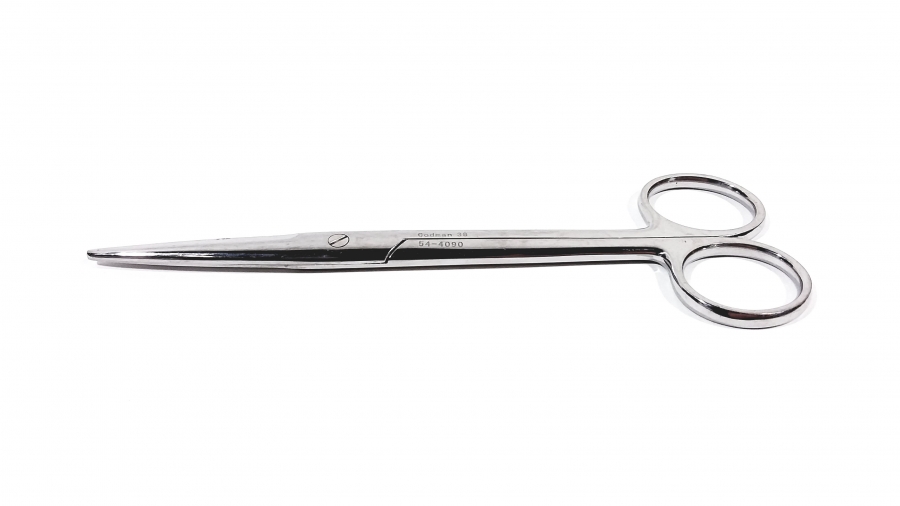Codman Mayo Dissecting Scissor, Beveled Blades, Straight, 6 3/4&quot;