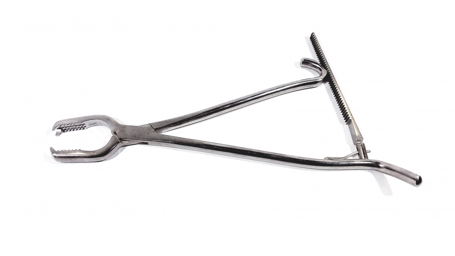 Zimmer Lane Holding Forceps w/ Ratchet 29 cm